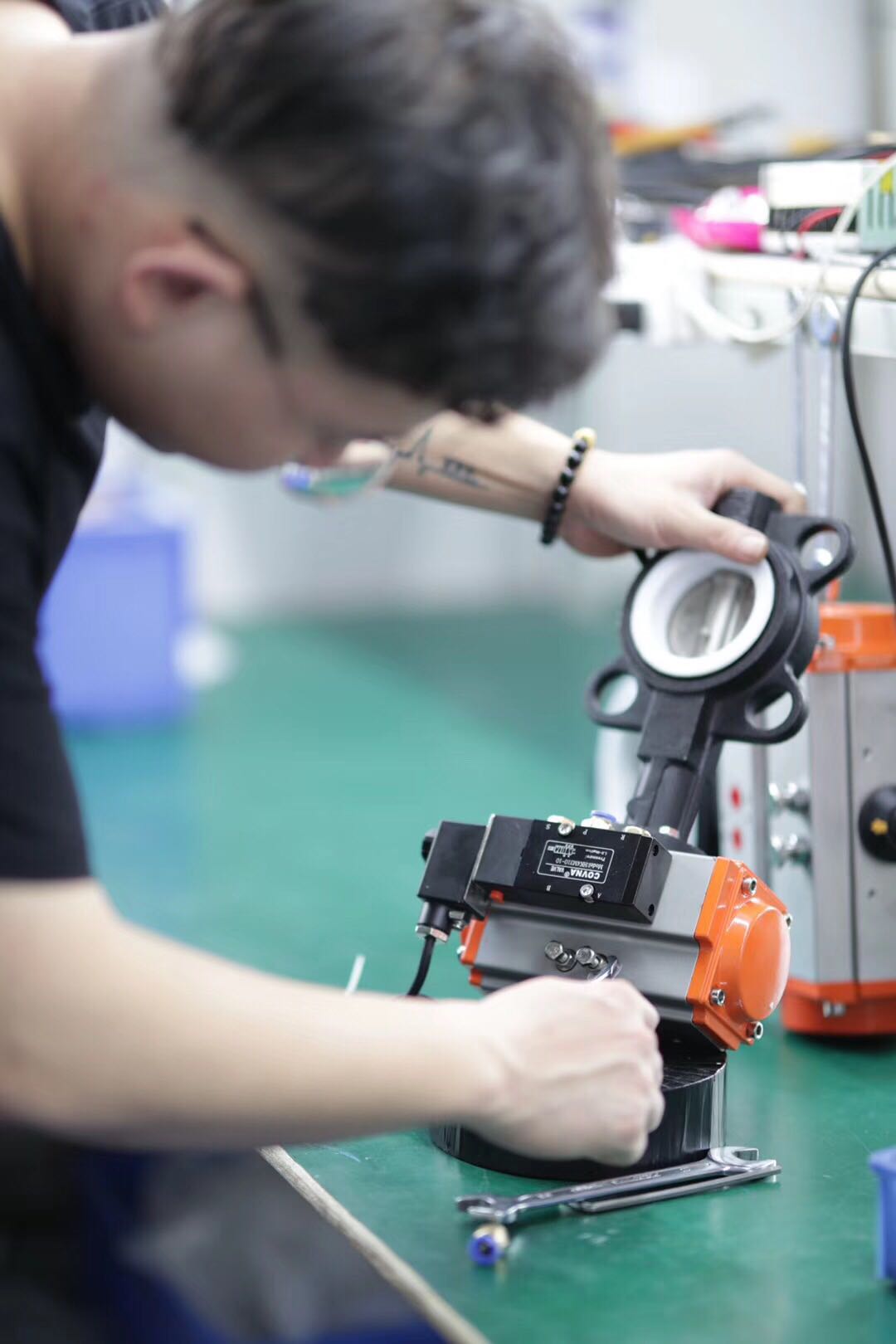 氣動蝶閥 氣動蝶閥