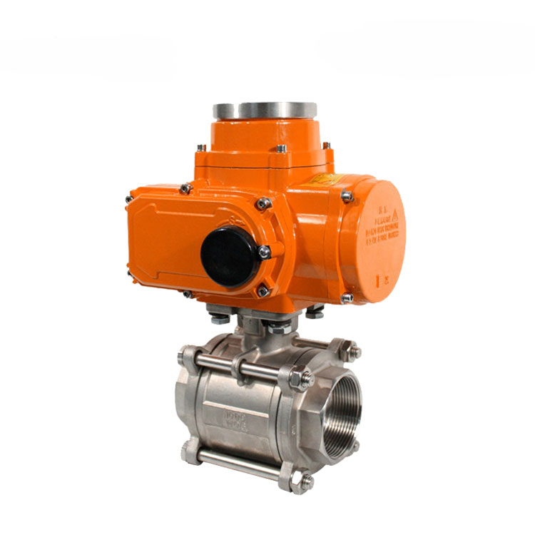 防水電動三片式球閥 防水電動三片式球閥