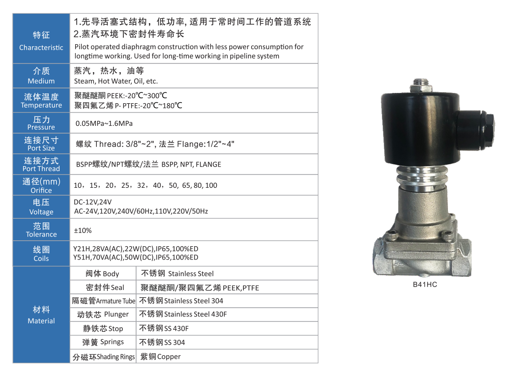 不銹鋼電磁閥 不銹鋼電磁閥