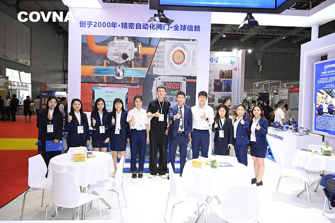 科威納COVNA攜“遠程智能云組態(tài)控制系統(tǒng)”亮相2025上海國際水展，賦能工業(yè)遠程閥控新時代